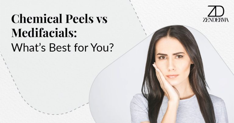 chemical peels vs medifacials